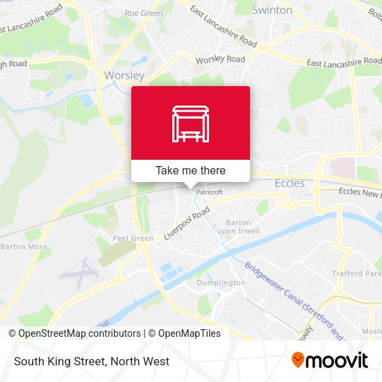 South King Street map