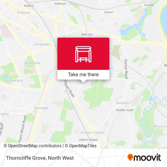 Thorncliffe Grove map