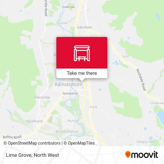 Lime Grove map