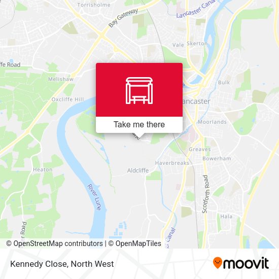 Kennedy Close map