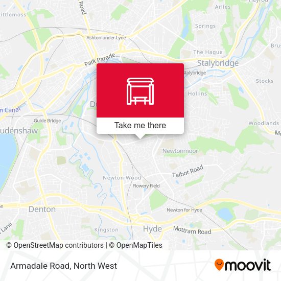 Armadale Road map