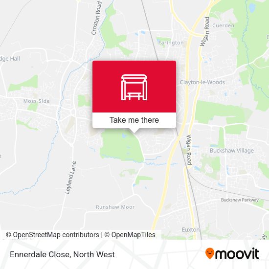 Ennerdale Close map