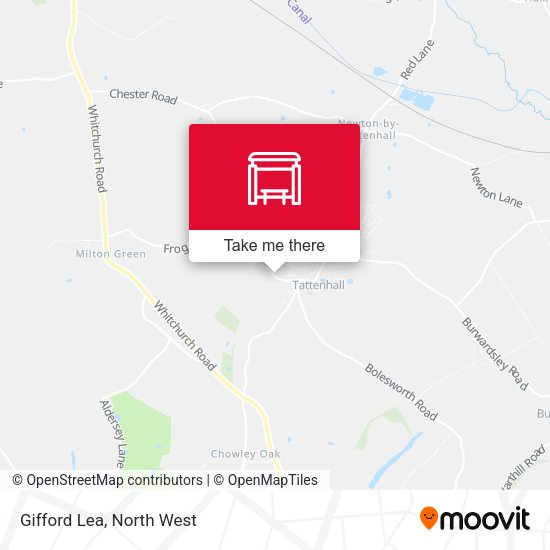 Gifford Lea map