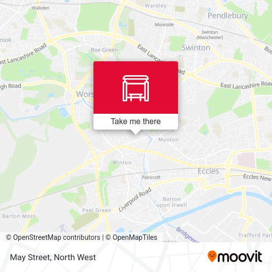 May Street map