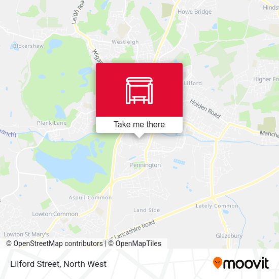 Lilford Street map