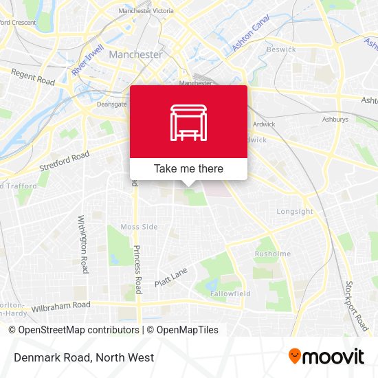 Denmark Road map