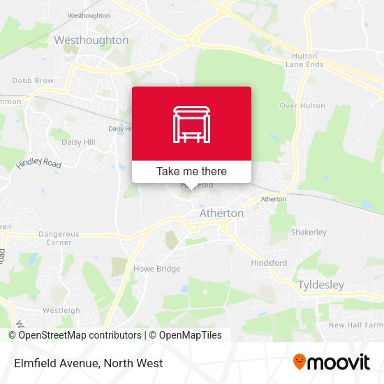 Elmfield Avenue map