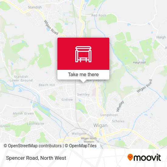 Spencer Road map