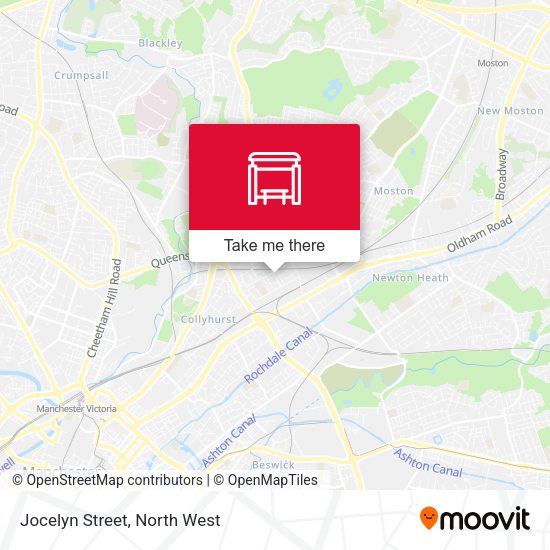 Jocelyn Street map