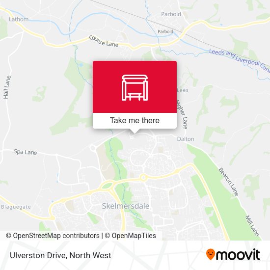 Ulverston Drive map