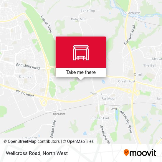Wellcross Road map