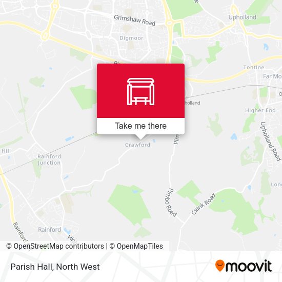 Parish Hall map