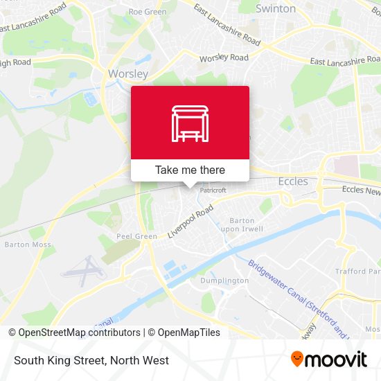 South King Street map