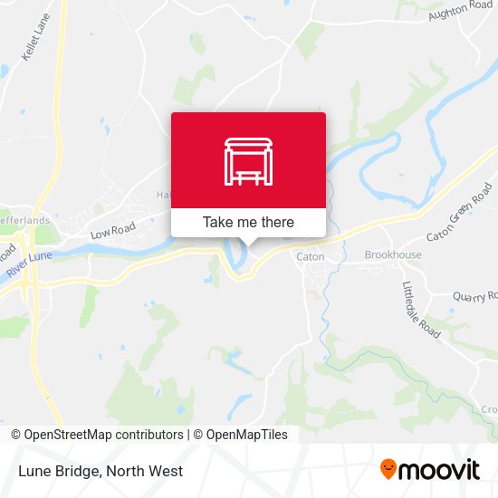 Lune Bridge map