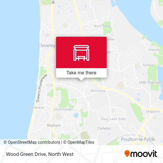 Wood Green Drive map