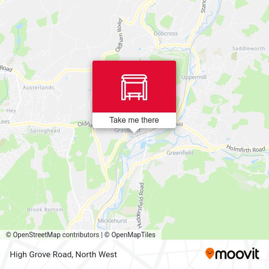 High Grove Road map