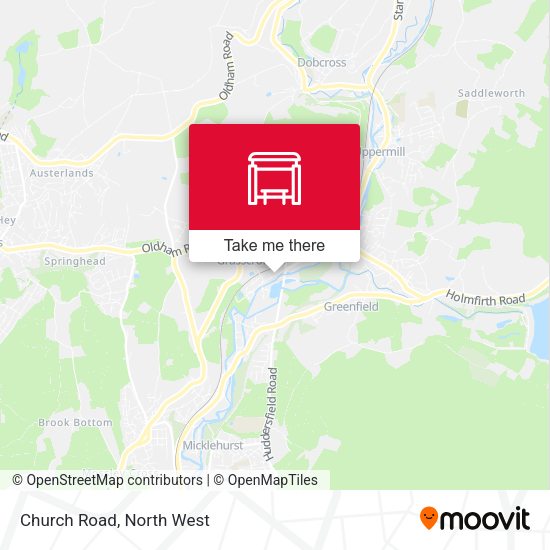 Church Road map