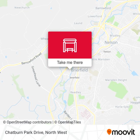 Chatburn Park Drive map