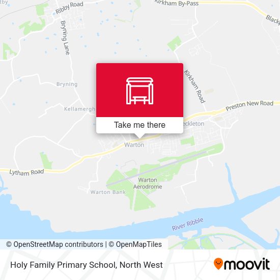 Holy Family Primary School map