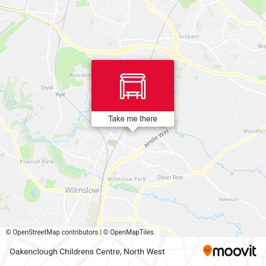 Oakenclough Childrens Centre map