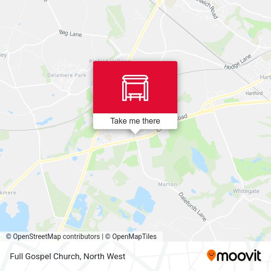 Full Gospel Church map