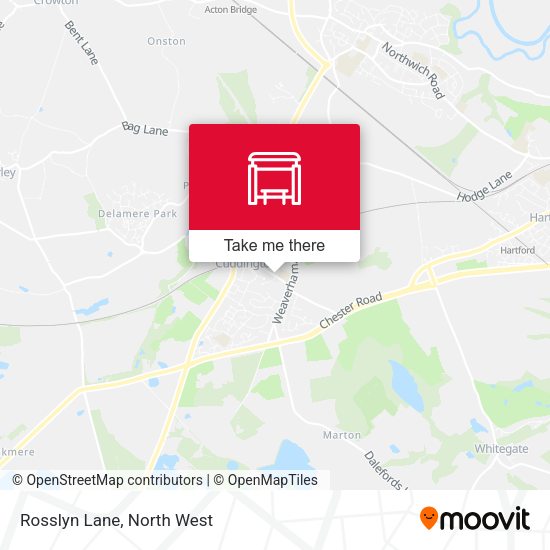 Rosslyn Lane map