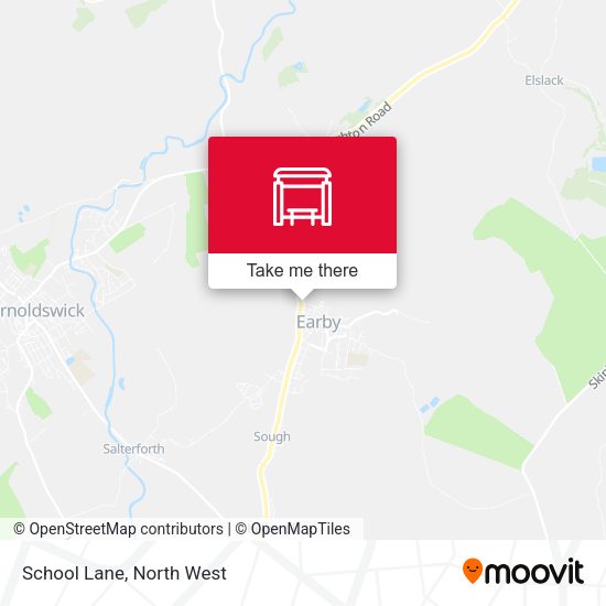 School Lane map
