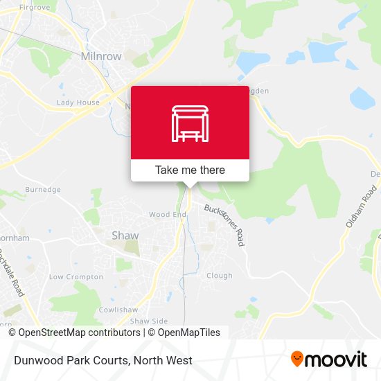 Dunwood Park Courts map