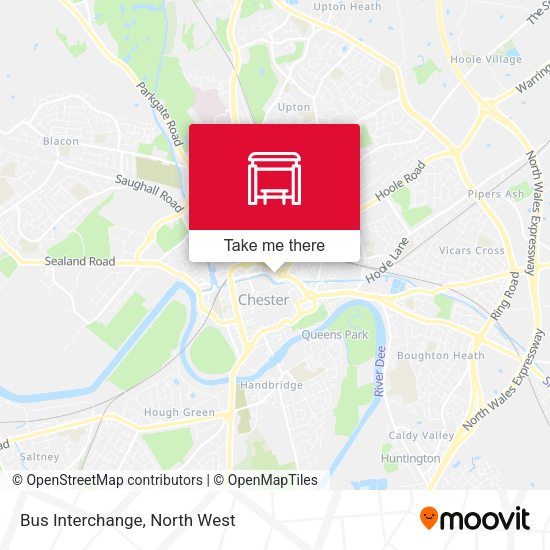 Bus Interchange map