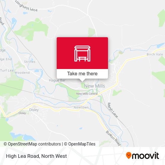 High Lea Road map