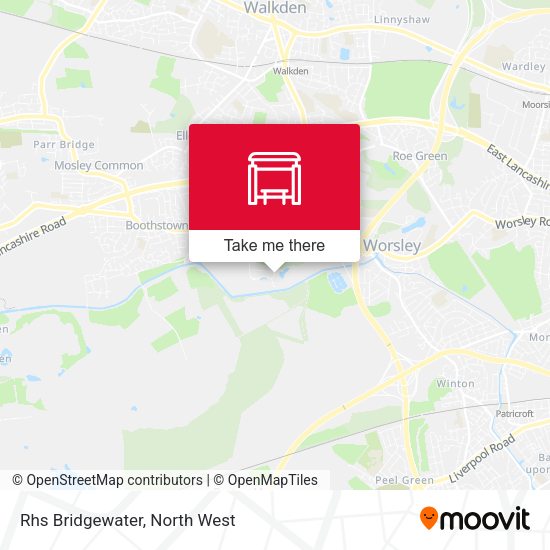 Rhs Bridgewater map