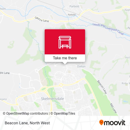 Beacon Lane map