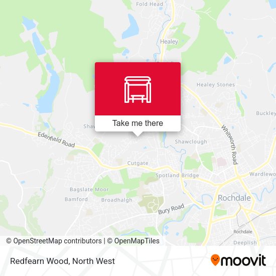 Redfearn Wood map
