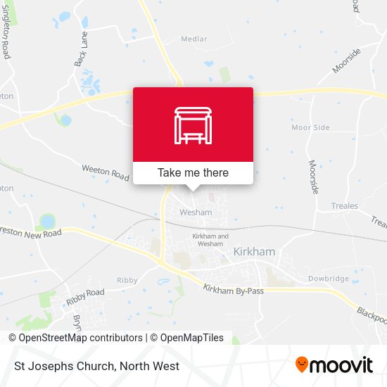 St Josephs Church map
