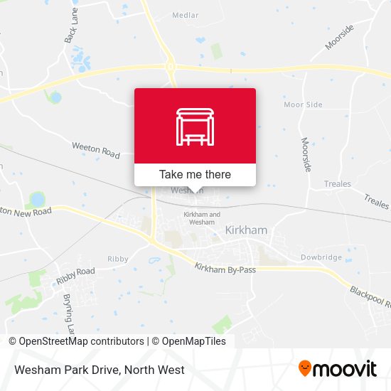 Wesham Park Drive map