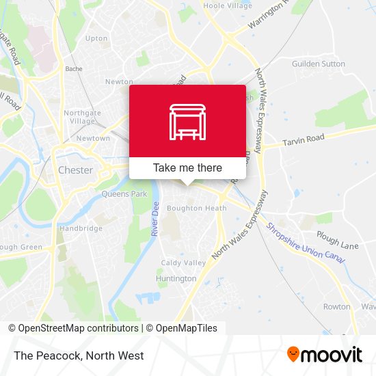 The Peacock map
