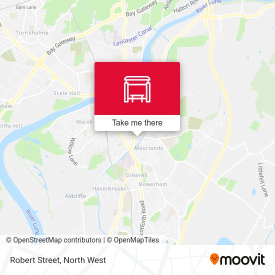Robert Street map