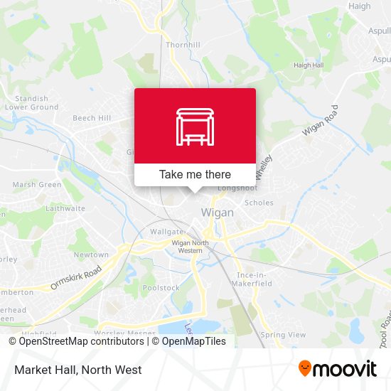 Market Hall map