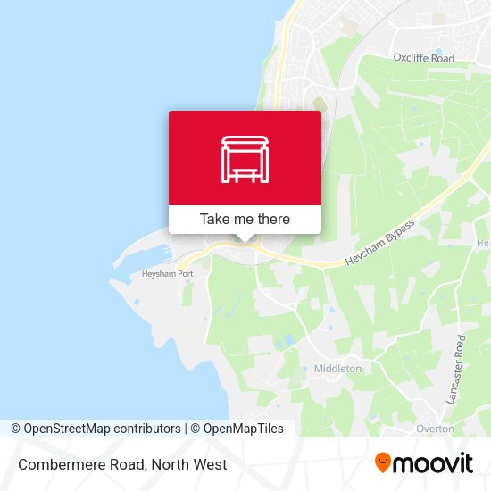 Combermere Road map