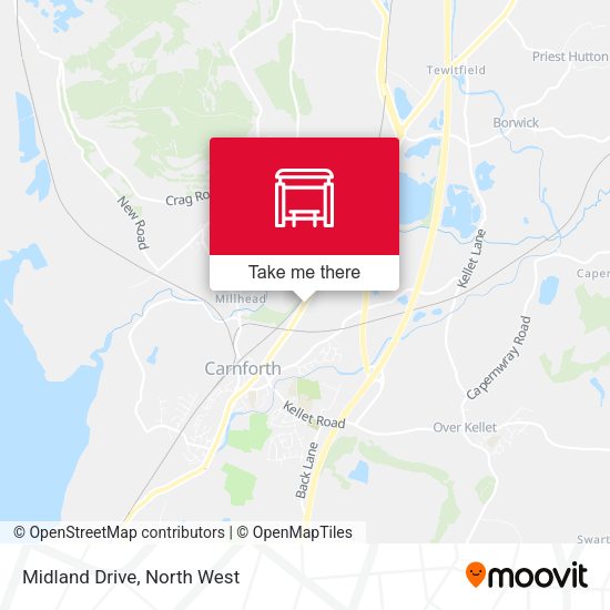 Midland Drive map