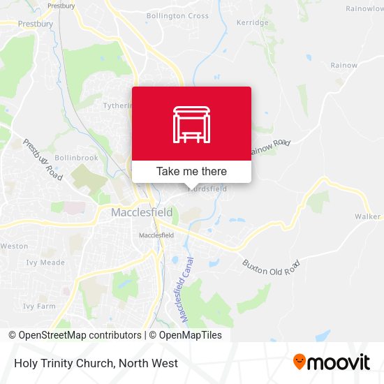 Holy Trinity Church map