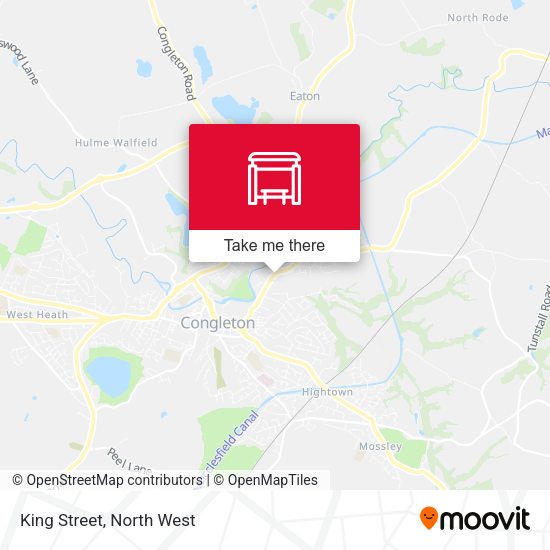 King Street map