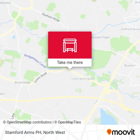 Stamford Arms PH map