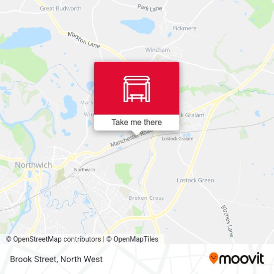 Brook Street map