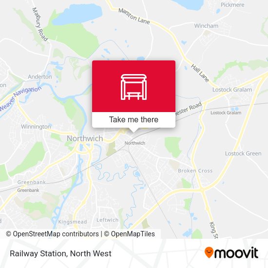 Railway Station map