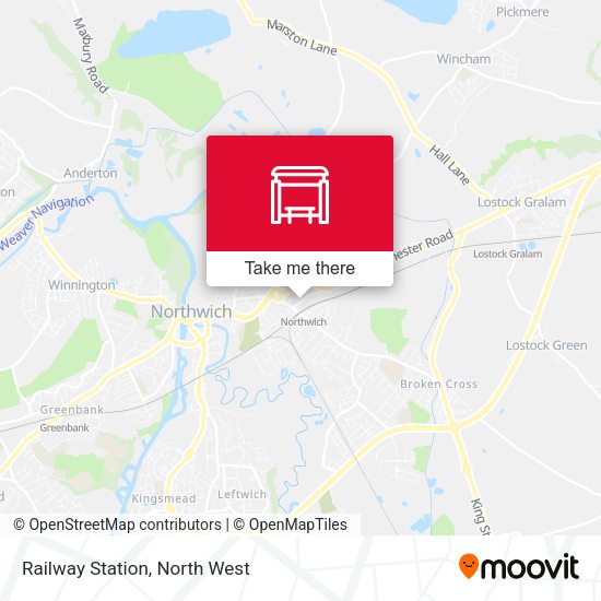 Railway Station map