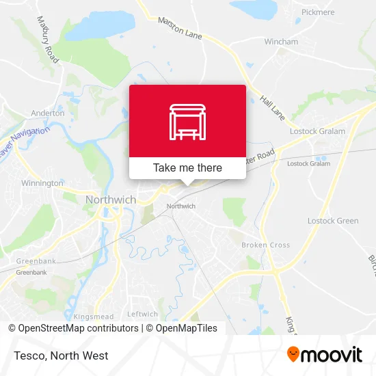 Tesco map
