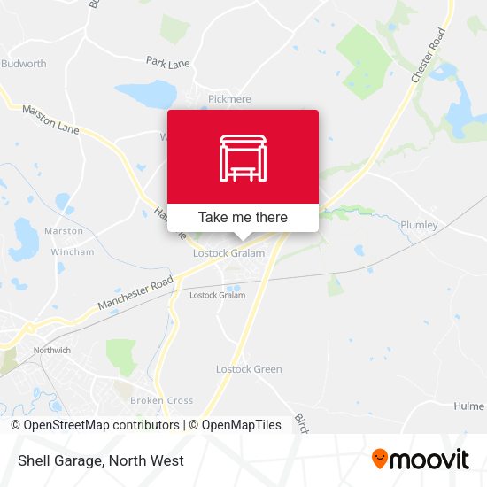 Shell Garage map