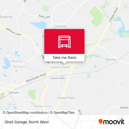 Shell Garage map