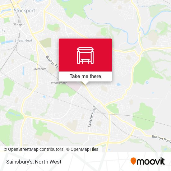 Sainsbury's map